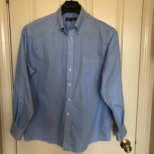 Kenneth Cole Reaction Long Sleeve Striped Shirt XL